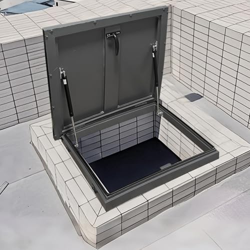 Cubiertas de pozo de ventana de sótano con resistencia climática y apertura a medida