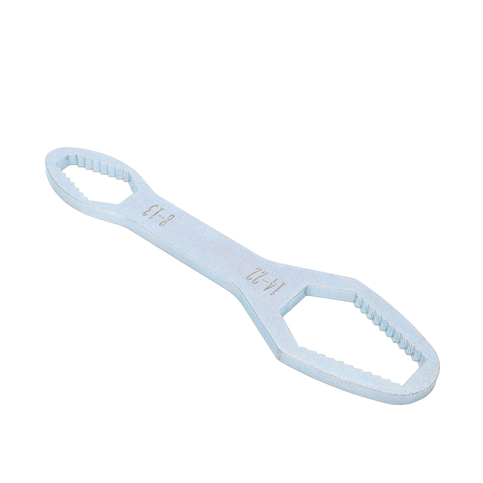 Set di Chiavi a Doppia estremità, Chiavi Autoserranti in Acciaio Legato, 5 Pezzi, da 8 Mm a 22 Mm, 160, Chiave a Doppia Testa per Riparazioni Domestiche, Auto, Bici, Moto, Manutenzione (#1)