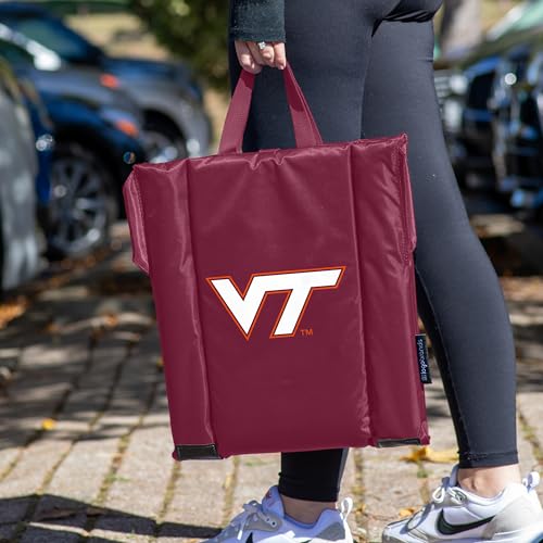 Image of Logo Brands Officially Licensed NCAA Unisex Stadium Seat, One Size, Team Color