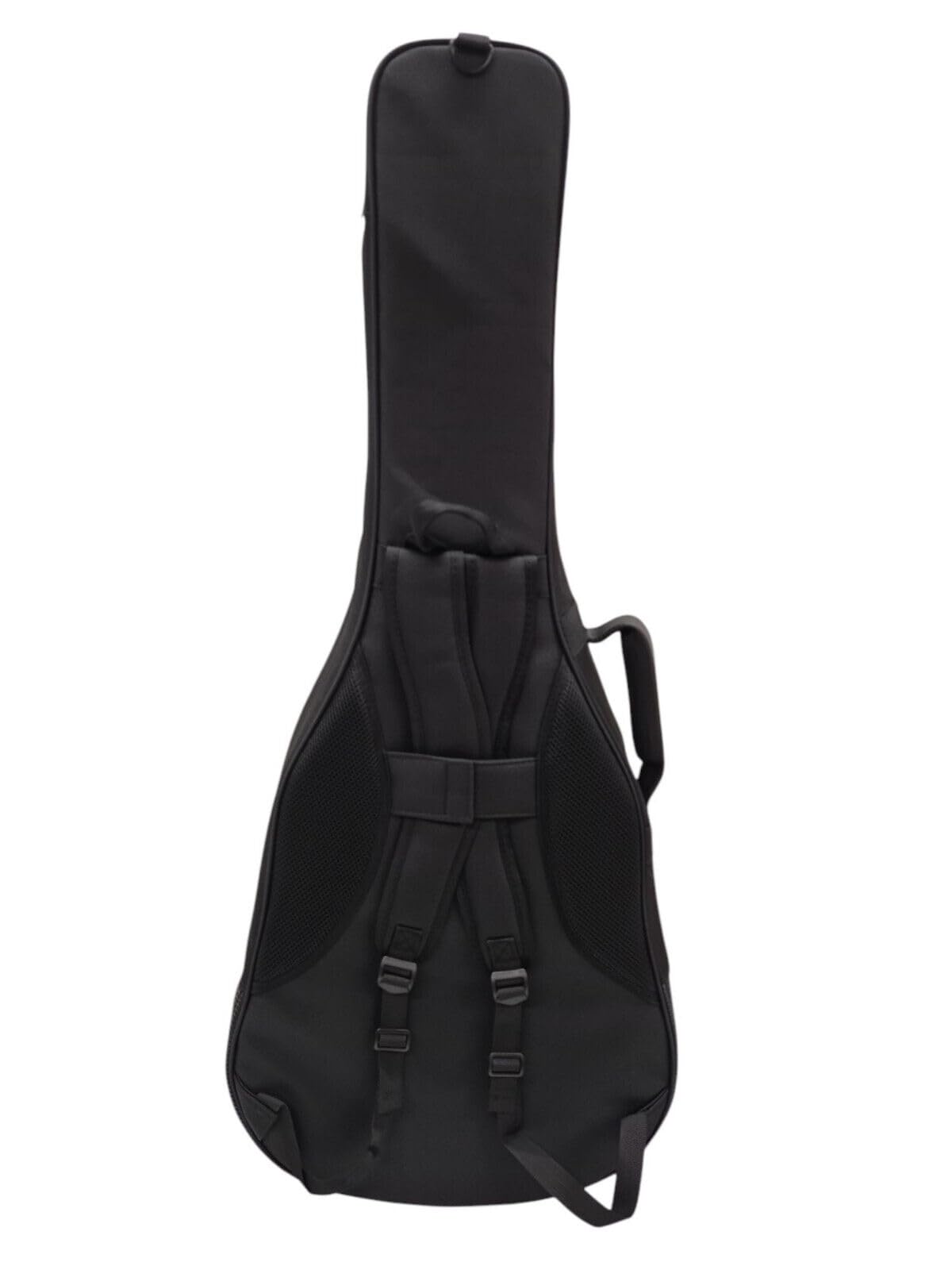 Generisch Konzertgitarre Tasche 4/4 – Gigbag mit 25mm Polsterung, Rucksacktasche mit Zubehörfach & Tragegriff – Gitarrentasche wasserabweisend, gepolstert, leicht, stabil – NEU für Schule & Alltag