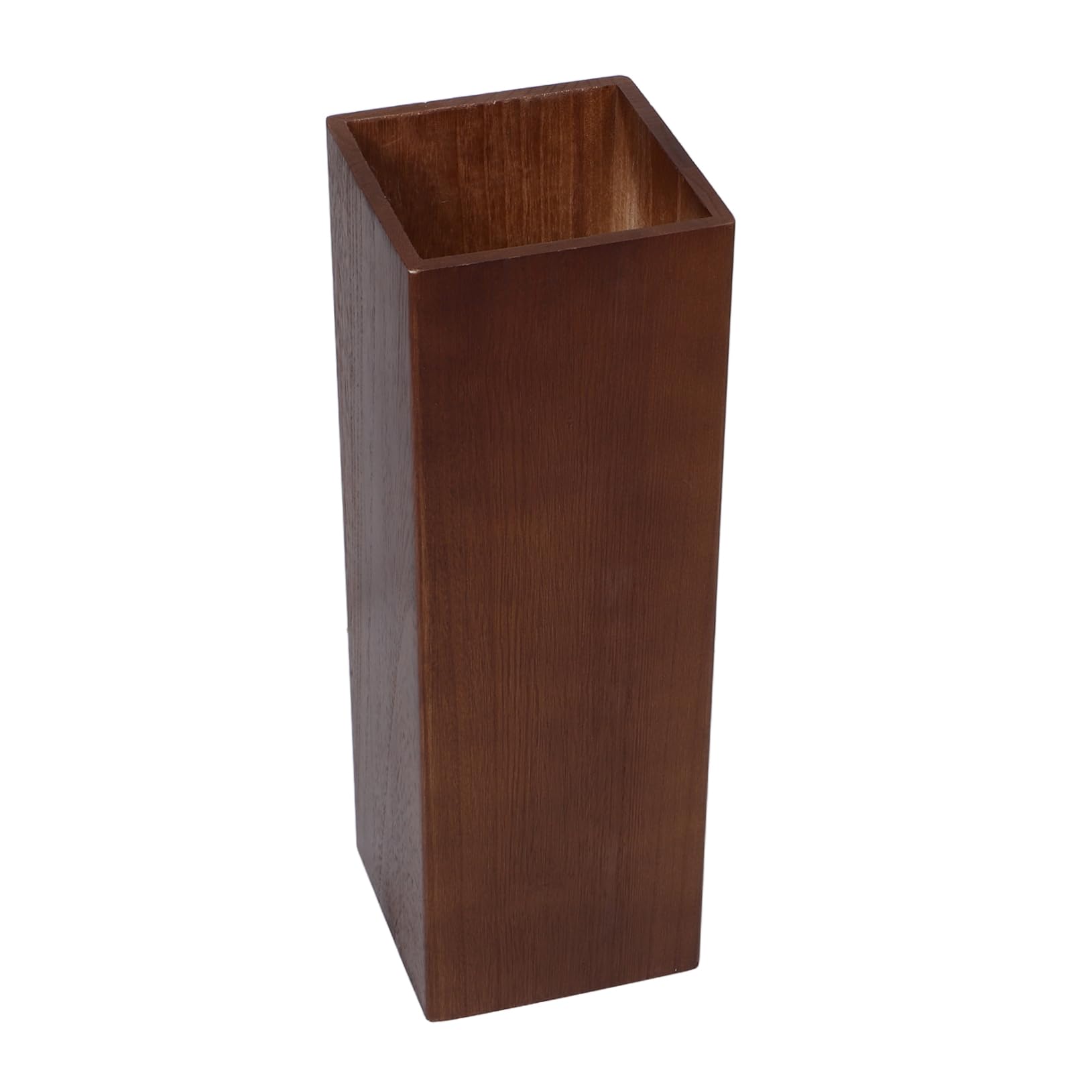 Porte-parapluies design avec porte-manteau en bois pour entrée et salon