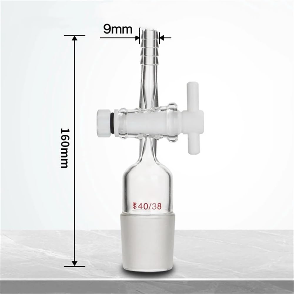 Wyposażenie i materiały laboratoryjne 14/23 19/26 24/29 29/32 Joint Glas Laboratorium Prosty adapter z PTFE