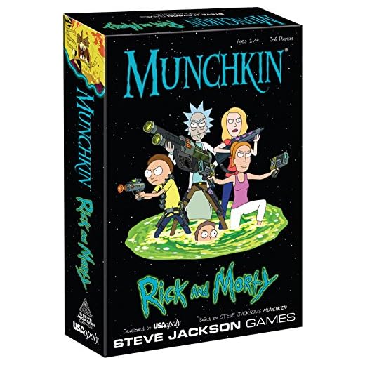 Steve Jackson Games - Munchkin: Rick and Morty - Board Game