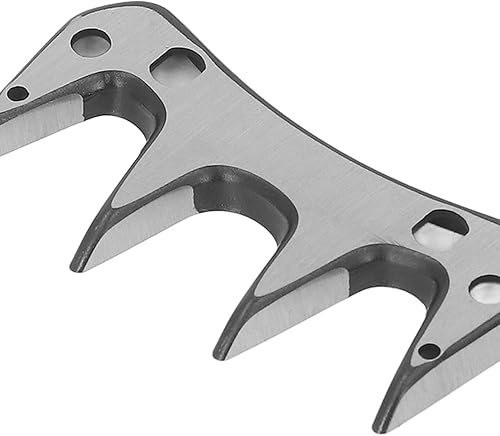 Miniatura 9 de Cizallas de oveja Cuchilla de acero de alto carbono Recta 13 dientes Cortador de lana eléctrico Cabra Clipper Scissor Accesorios Reemplazo