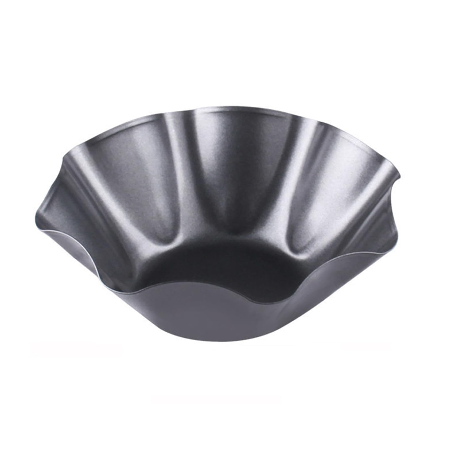 yanwuwa Delicate Shell and Dessert Pan Effective Nonstick Tacos Salad Baking Pans for Fluted Tortillas Shell Creation Baking Pan