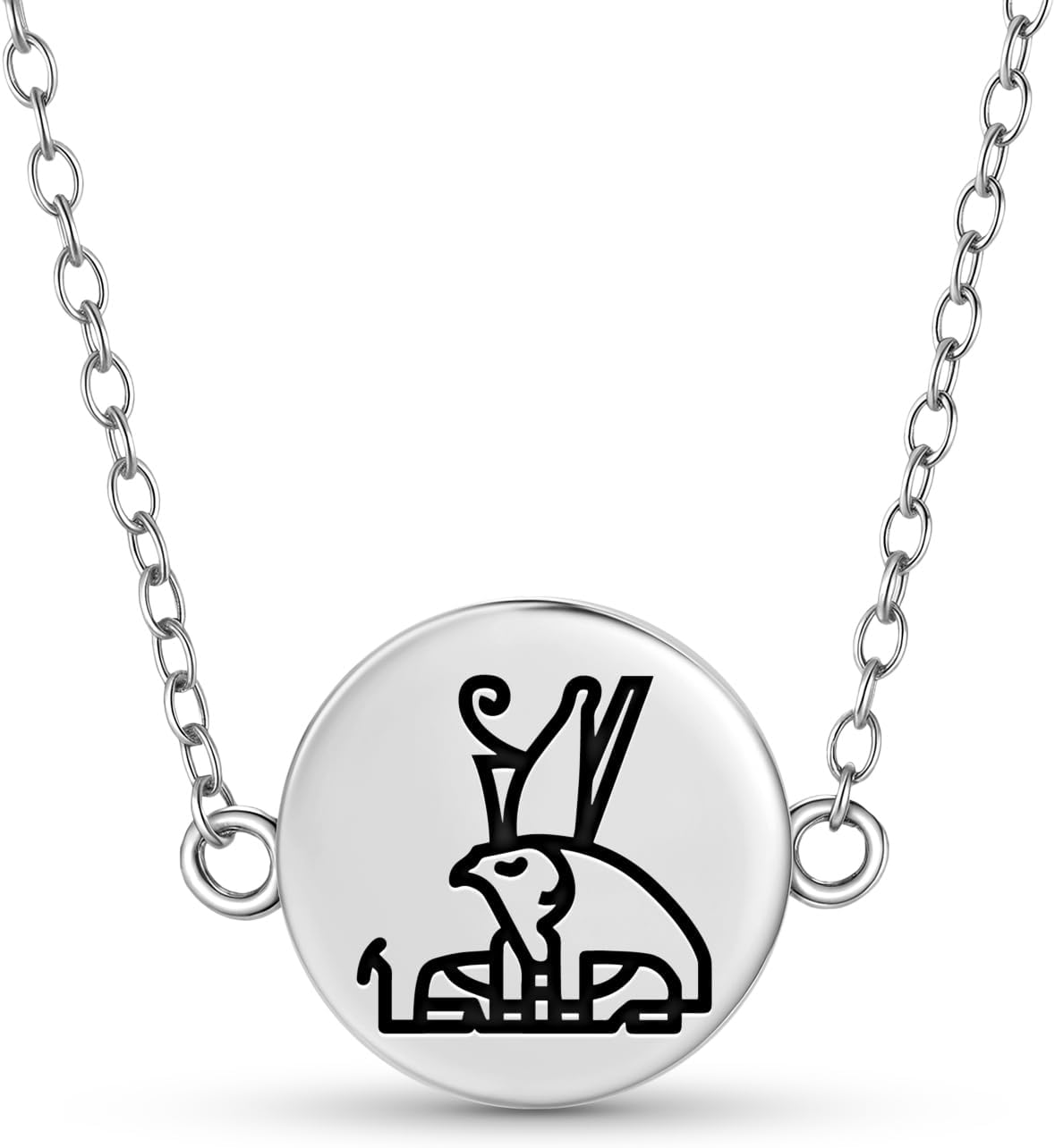 925 Sterling Silver Egyptian Lotus Pendant Trendy Jewelry Lobster Clasp Necklaces Birthday Valentines Day Gifts for Girlfriend Wife Women 19.6 inches