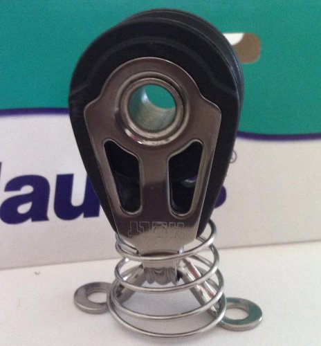 Nautos #HT 2030LZ-DYNAMIC LINE 30 MM -Single Fixed ON Saddle/Stand UP - 30 mm sheave-Heavy Duty Characteristics.Sailboat Block