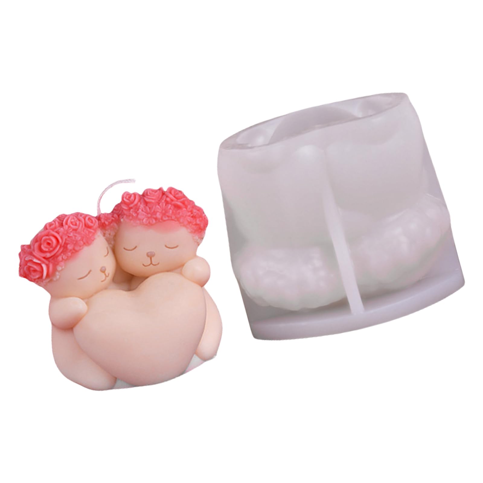 Tsophreniq Handicrafts Making Baking Molds Silicone 3D Ornament Molds Castings Decorations Gift Clay Soap Silicone Making Mold
