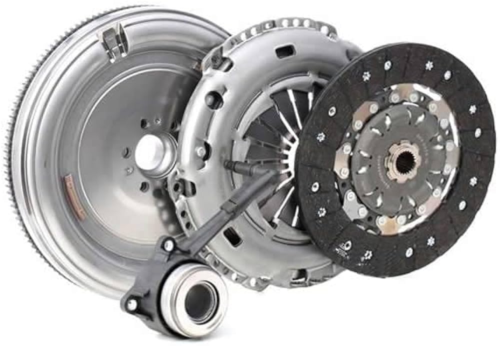 KIT FRIZIONE 4PZ VOLANO BI-MASSA + CUSCINETTO REGGISPINTA COMPATIBILE CON C4, C4 PICASSO, 508 SW 1.6 HDi Diesel 9HR (DV6C)