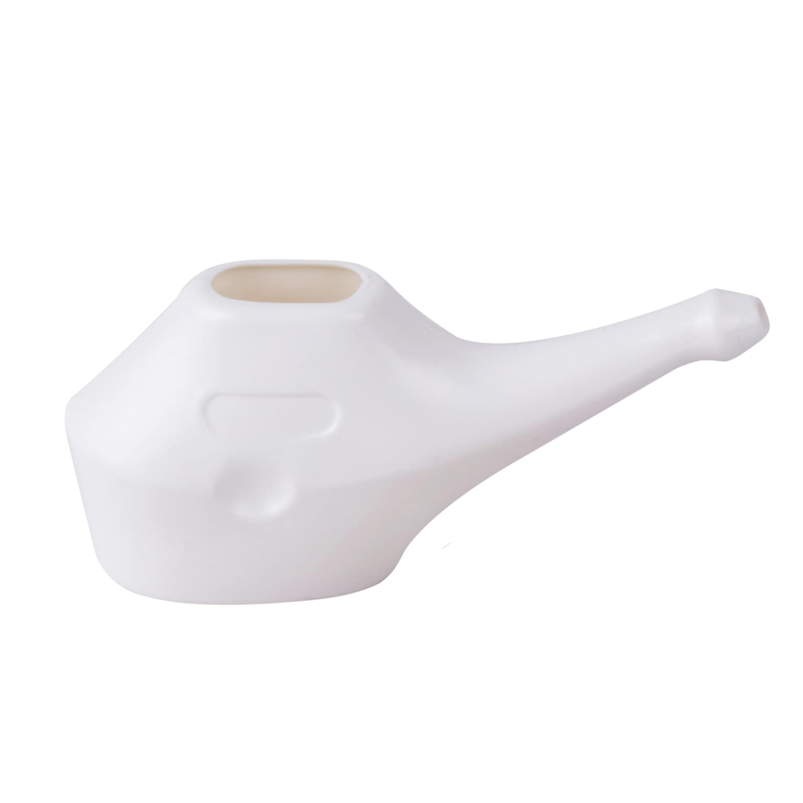 Plastic Neti Pots Ergonomically Designed Jal Neti pots Neti Pots for Sinus Congestion-White-image-0