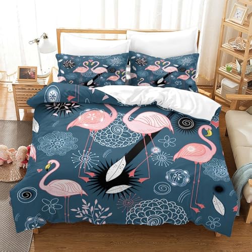 Housse de couette microfibre respirante et résistante en 3D - 3