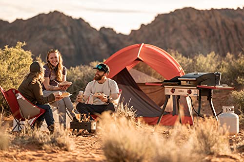 Camp Chef Deluxe Bbq Grill Box, Single Burner Accessory, Cooking Dimensions: 14 In. X 16 In #TOP6