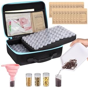Wkao Saatgut-Set mit 140 Behältern