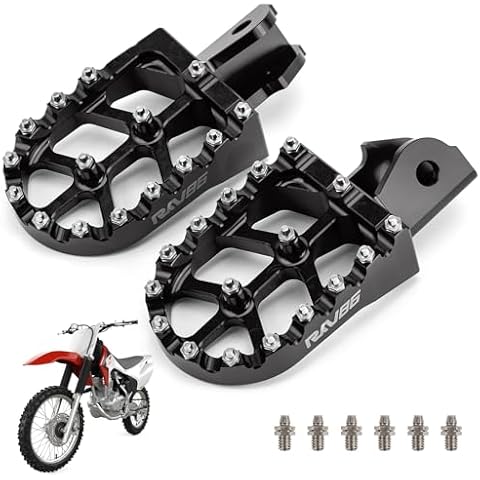 RKV86 Aluminum Dirt Bike Foot Pegs Cover