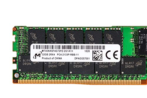 Amazon.co.jp: MICRON 32GB PC4-2133P-R Registered ECC 2RX4 Memory