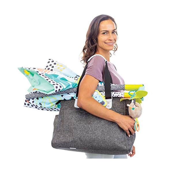 Infantino Milestones & Memories Twist and Fold Gym - Collapsible 4-in-1 Play Mat Stimulating, with 4 Modes and 4… – Bild 8