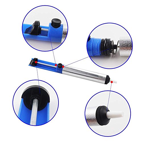 Image of Solder Sucher Desoldering Vacuum Pump Solder Removal Tool, One Hand Operation, Very Sturdy