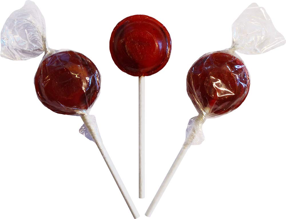 Dobsons Individually Wrapped Mega Lolly ~ Cherry Flavour (12 Supplied)