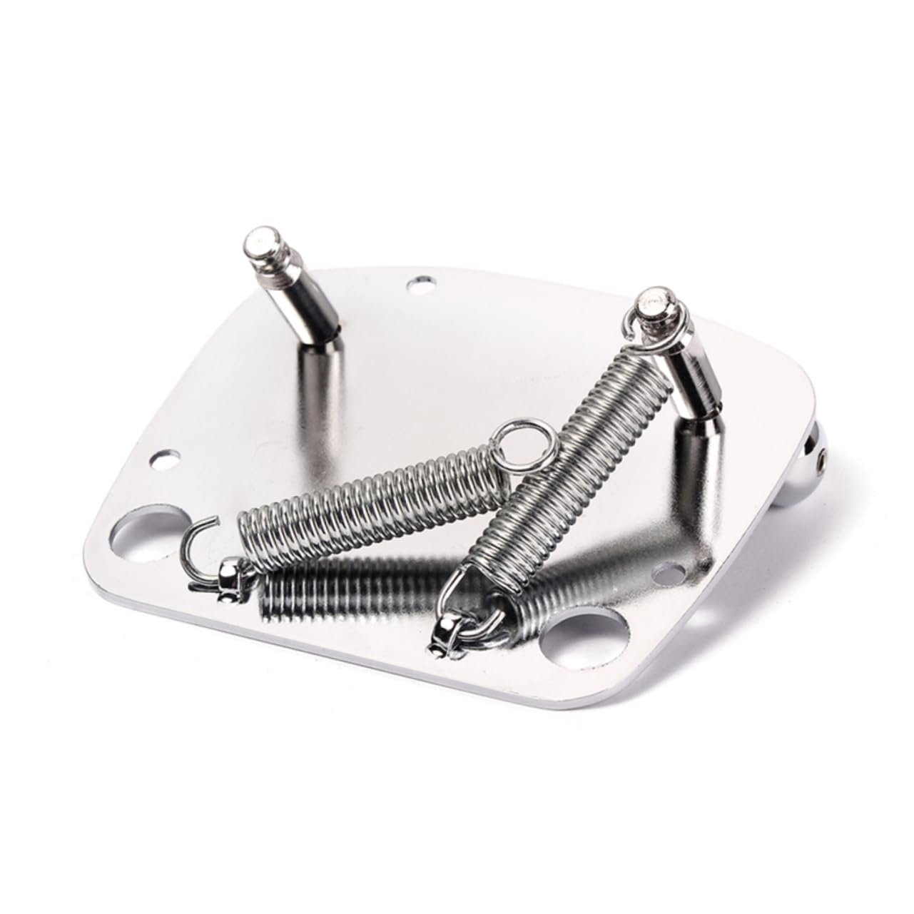 Ponte per Chitarra Tremolo Vibrato B-55 in Acciaio Argento | Leggero e Portatile, Accessorio Design Caratteristico e Finitura Luminosa
