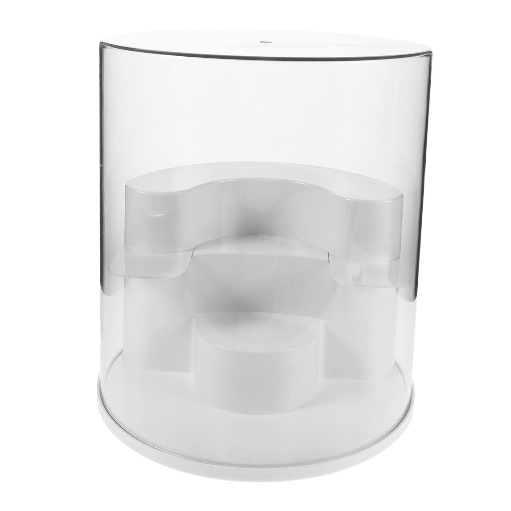 Ciieeo Transparente staubdichte Displayvitrine aus kratzfestem Kunststoff für Sammelfiguren mit modularer Anordnung einfach montierbar als Aufbewahrungsschrank für Miniaturen