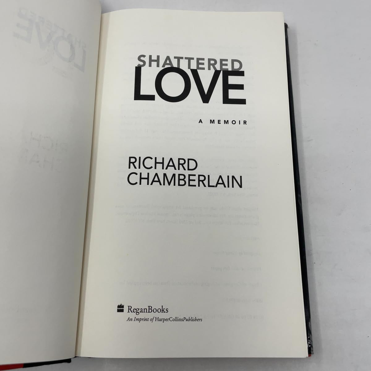 Shattered Love: A Memoir
