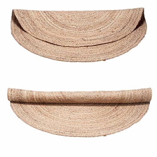 MARRAKESCH Abril - Tappeto rotondo intrecciato a