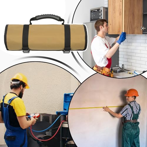 Sac à outils enroulable suspendu pour optimiser l'espace de votre atelier