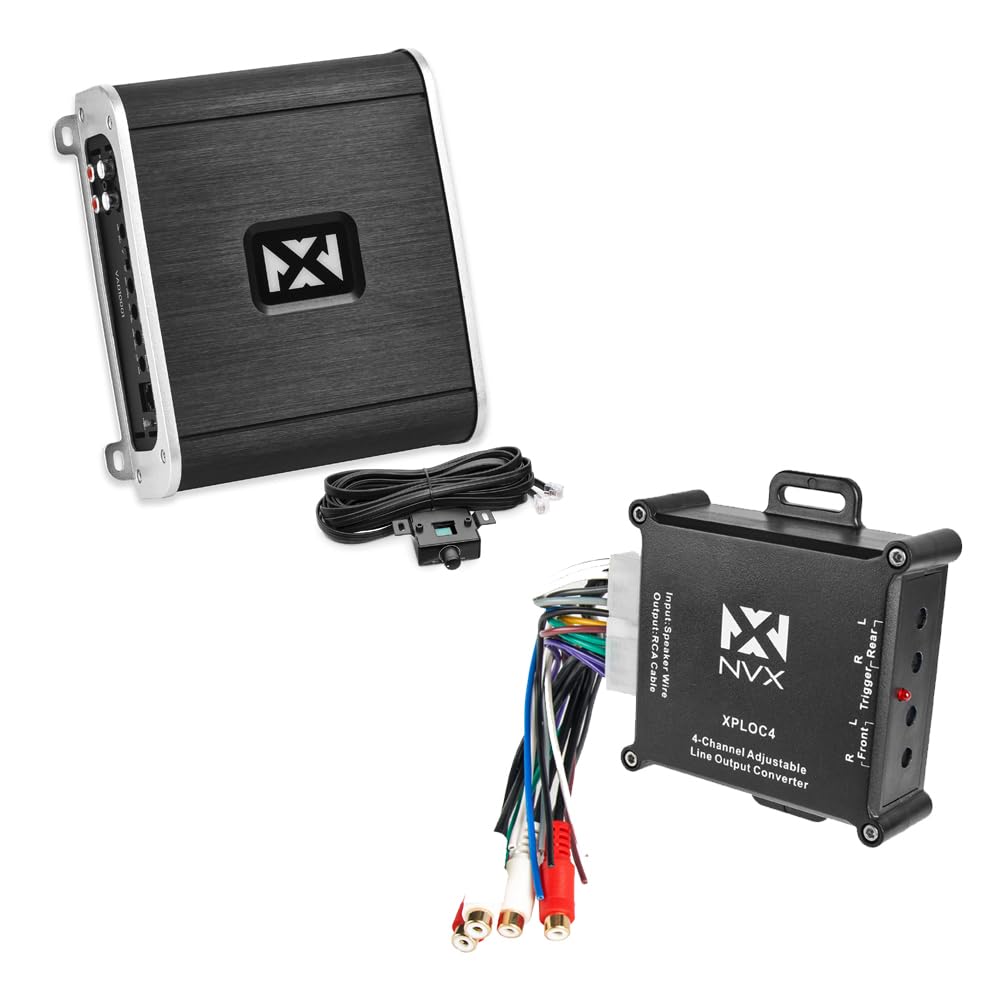 Amazon.com: NVX VAD10001 2000W Monoblock Amplifier & NVX XPLOC4 Amazon.com: NVX VAD10001 2000W Monoblock Amplifier & NVX XPLOC4
