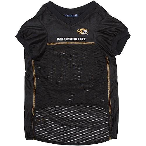 Image of Pets First Collegiate Missouri Tigers Dog Mesh Jersey, Medium
