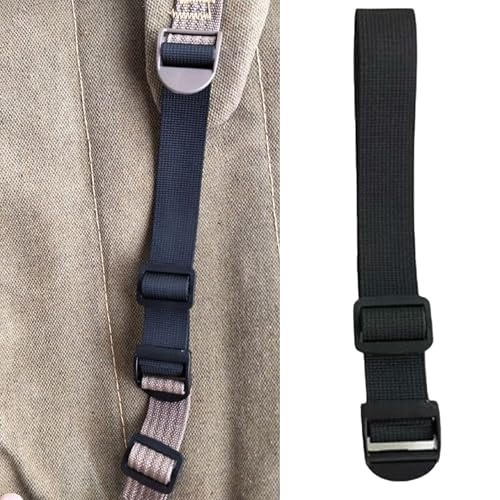Image of 4 Pack Backpack Extender Strap Extension Connector, Adjustable Buckles for Travel Laptop Bag, Bookbag, Daypack, Sprayer & Shoulder Straps