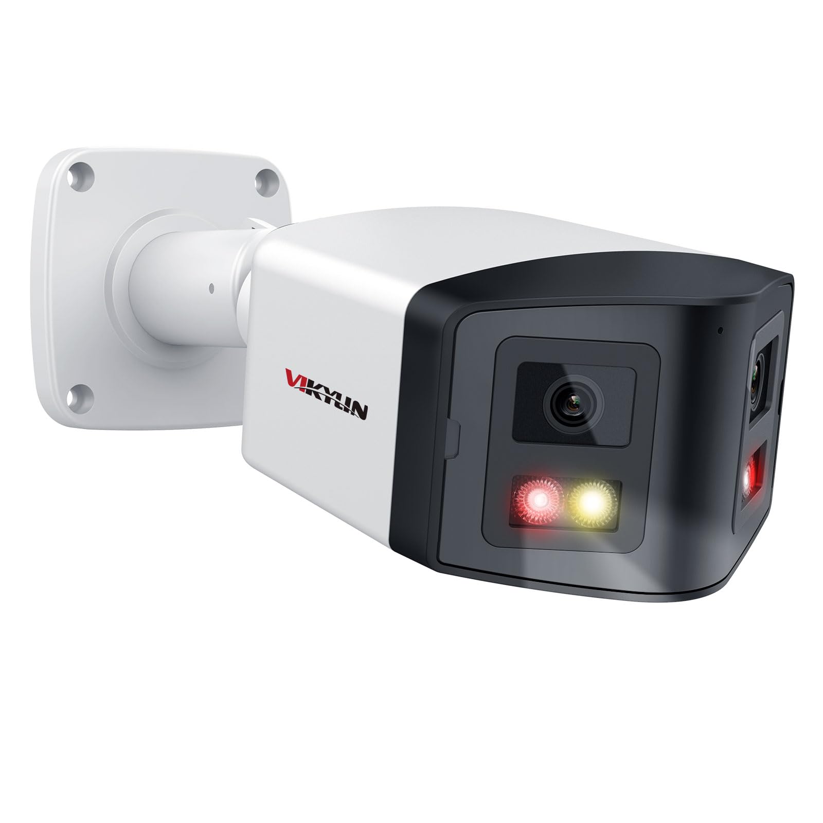 Amazon.com : VIKYLIN 180° Dual-Lens 4MP PoE IP Security Bullet