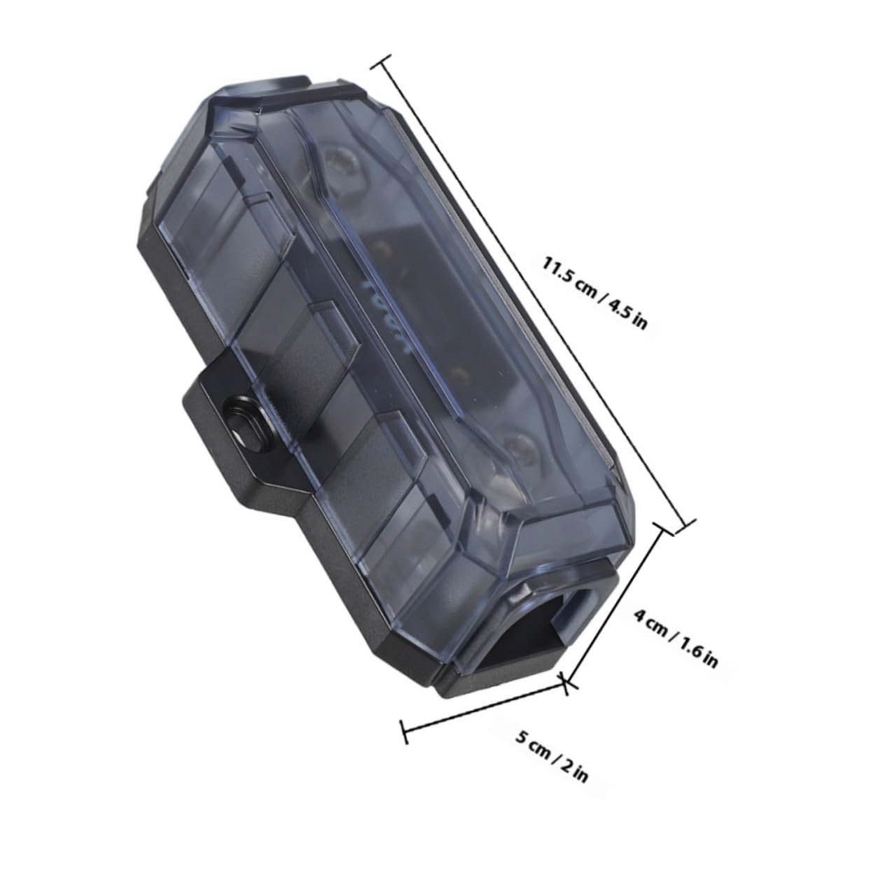 Portafusibili Anl 100a 2pezzi in Lega di Zinco per Impianto Audio Auto, Installazione Facile e Trasmissione Audio Migliorata per Amplificatori e Impianti Stereo
