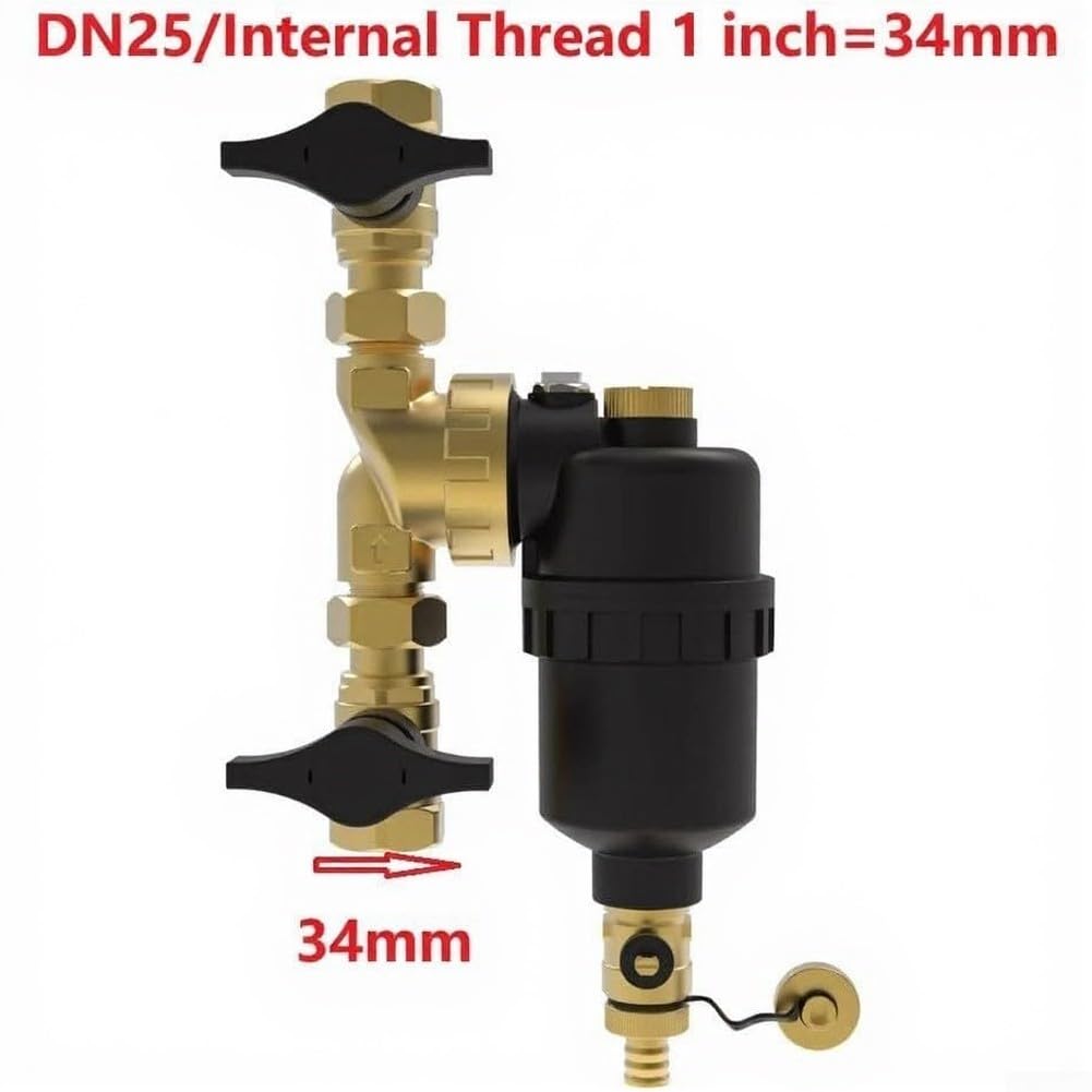 Separador magnético del fango para Hydronic para los circuitos de calefacción DN20 DN25 DN32 conexión roscada para la filtración confiable (DN25)