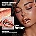 Depuplum Bronze Lipsticks for Women Metallic Lipstick Long Lasting Non Stick Cup Lip Gloss, Metal Shine Lightweight Hydrating Full Coverage Lip Color, DP103 Fantasy