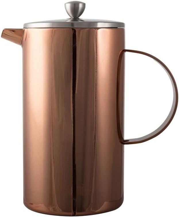 Classic 8-Cup Double Walled Cafetière, 1 L (1¾ pints) - Copper Finish