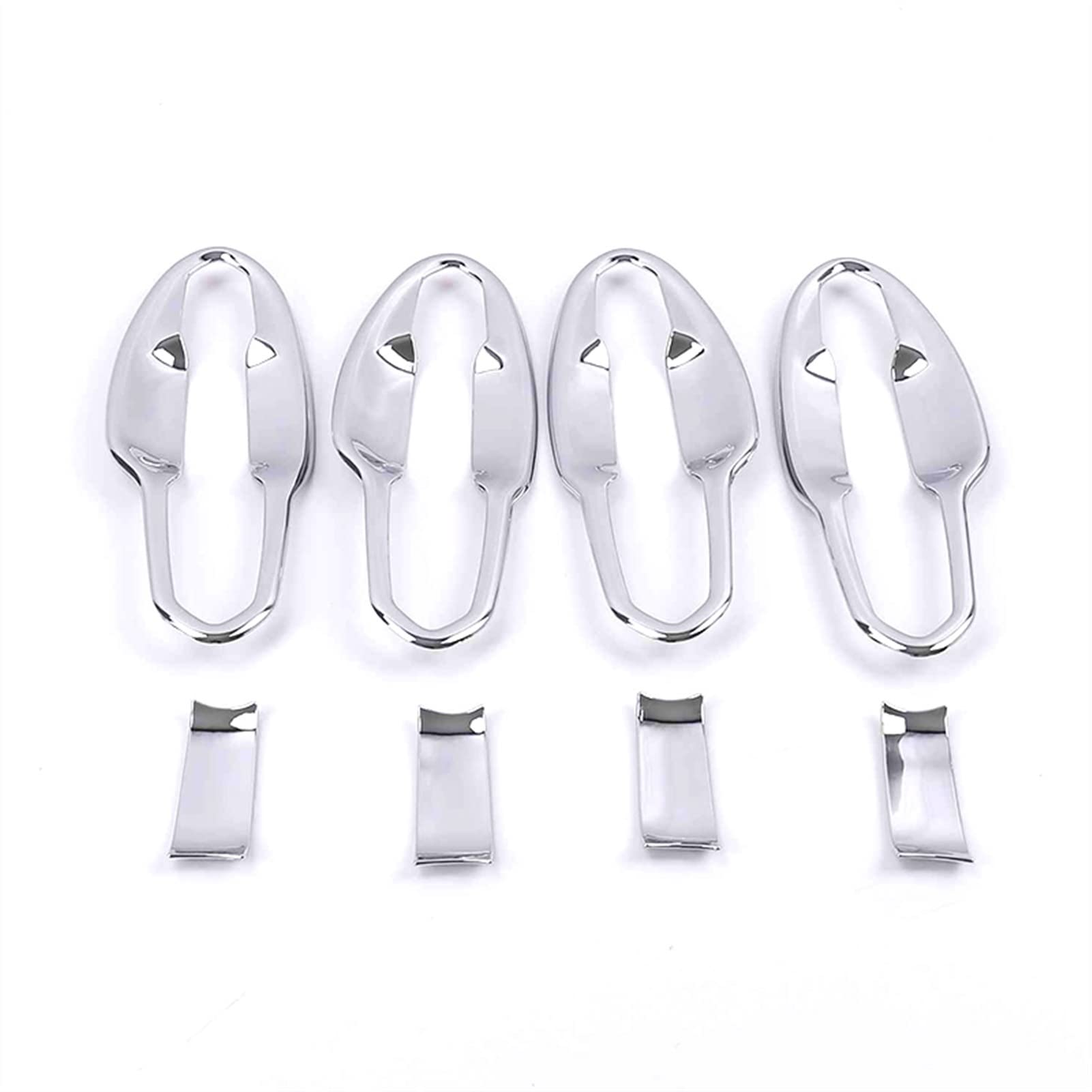 FAHBSTR Exterior Door Handle Cover for Cadillac Xt5 2016-2021 Car Exterior Door Handle Bowl Frame Cover Chrome Decoration Styling
