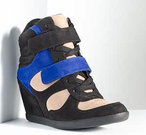 vera wang wedge sneakers