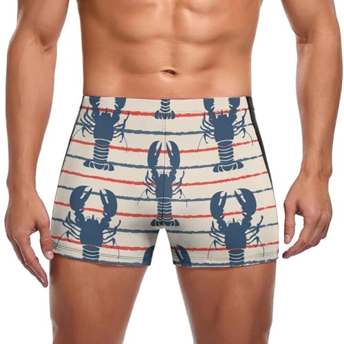 Swim briefs homme homard | Short de bain premium pour l'été
