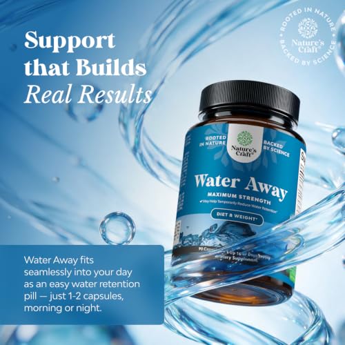 Water Away Herbal Diuretic Pills