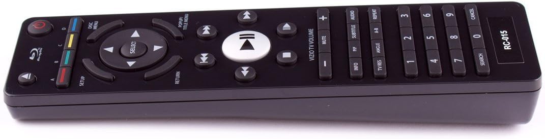 Blu-Ray DVD Remote Control VR7 VR7A for All VIZIO Blue-DVD VBR100 VBR110 VBR200W VBR210 VBR220 VBR231 VBR333 VBR334 Blu-ray DVD