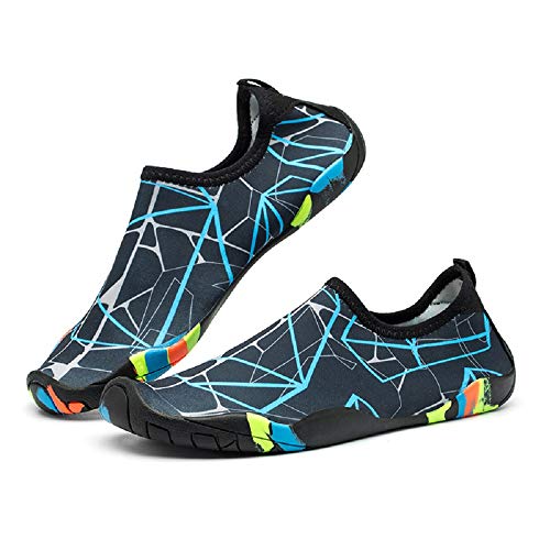 JLTPH Men Women Water Shoes Quick-Dry Water Skin Shoes Outdoor Sports Aqua Socks Barefoot for Water Sports Swim Surf Beach Indoor Yoga Pool Exercise