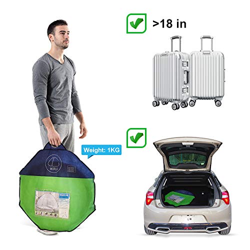 Yoosion Anti Mosquito Nets Pop Up Mosquito Net Bed Tent with Bottom 200(L)180(W)150(H) Mosquito Nettings Folding Portable for Baby Toddlers Kids Adult