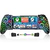 Mocagen Phone Controllers for iPhone/Android/Switch/Oled/Switch 2 - Hall Effect Joysticks & Triggers, Mobile Gaming Controller with 7 RGB Light, Macros, Turbo, Keylinker APP, Mac