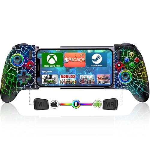 Amazon.co.jp: スマホコントローラー Bluetooth iOS/Android両用