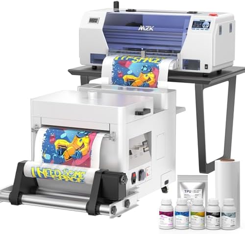 MZK A3 Plus XP600 DTF Printer,Automatic Time Cleaning Maintenance...