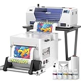 MZK A3 Plus XP600 DTF Printer,Automatic Time Cleaning Maintenance printhead+Ink Anti-Clog Design,2X-Speed Compared to L1800,5