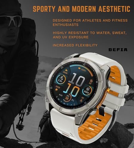 Image of 22mm Watch Band for Garmin fenix 8 47mm 5 6 fenix 7 sapphire solar band Quick Fit 22 Watch Bands for Garmin Watch Forerunner 965 955 epix gen 2 47mm Strap Comfort for Men Women