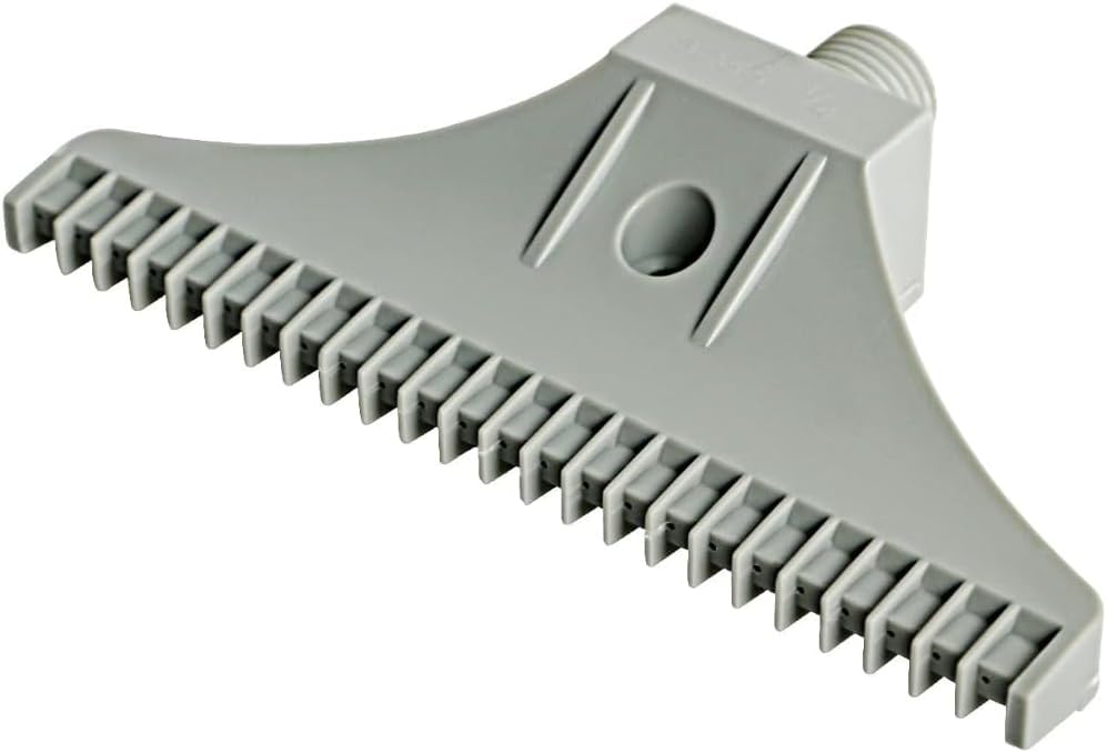 G1/4 external thread, Lengthened flat air outlet hole,Single fixed hole nozzle made of ABS material, It is highly suitable for dust removal and drying of air compressor parts（yellow） (5Pcs)