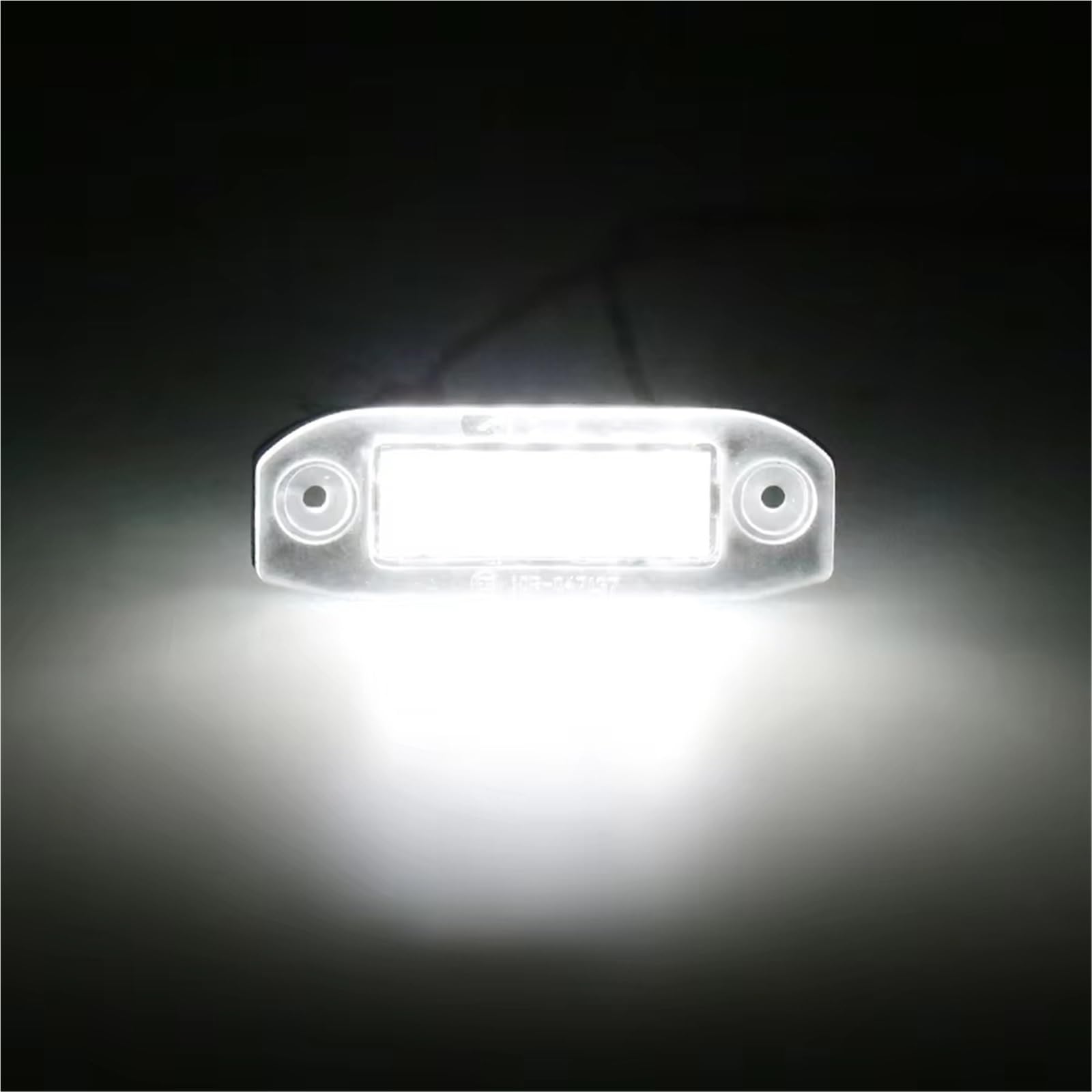 Luces Traseras Matrícula 2 Luces LED para Matrícula De Coche De 12 V para Volvo para V50 para V60 para V70 para C30 para C70 Luz Placa Auto