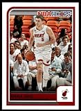 2023-24 PANINI HOOPS #156 NIKOLA JOVIC MIAMI HEAT BASKETBALL OFFICIAL TRADING CARD OF NBA